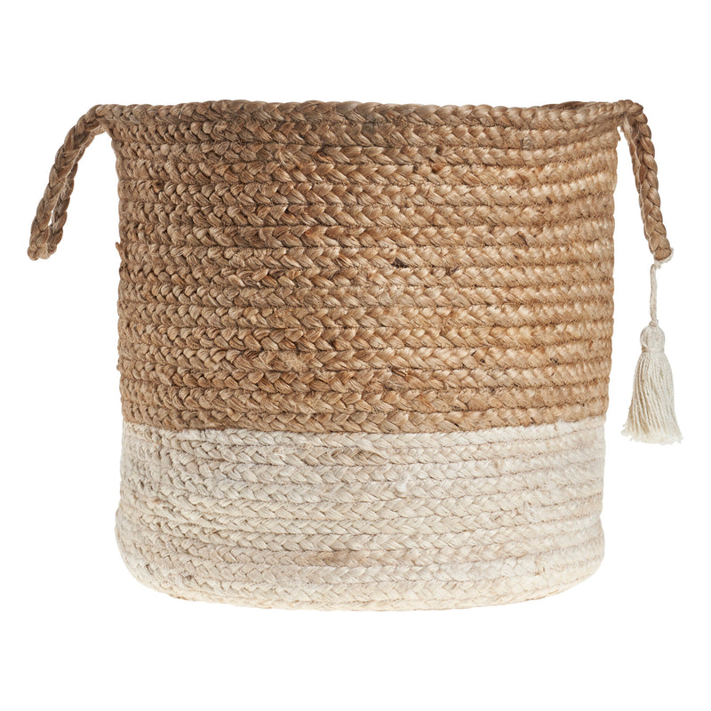 Handcrafted Jute Decorative Vintage Basket