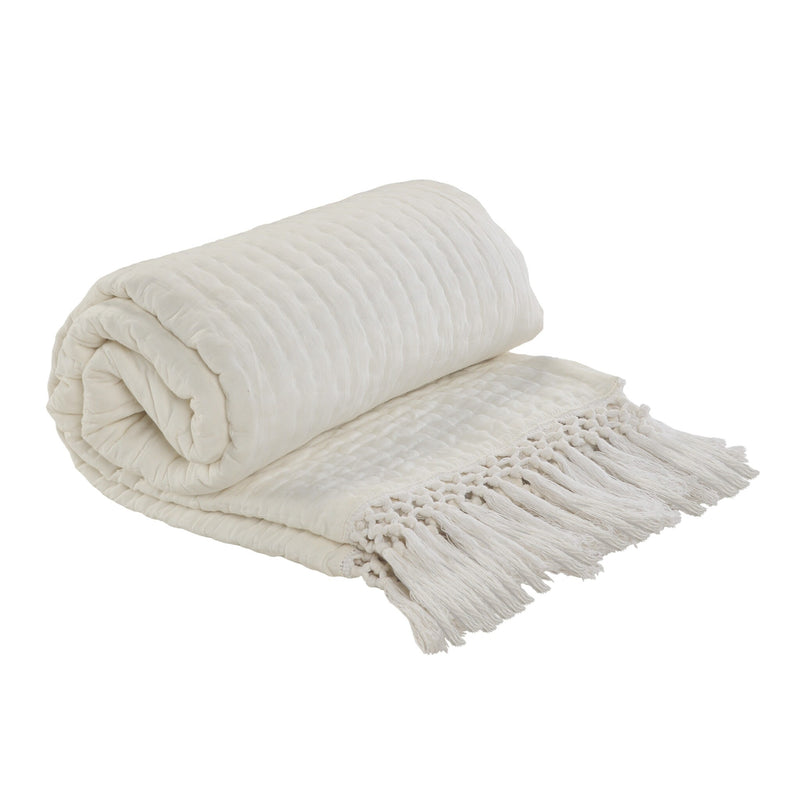 Pure Cotton Warm Throw Super Plush