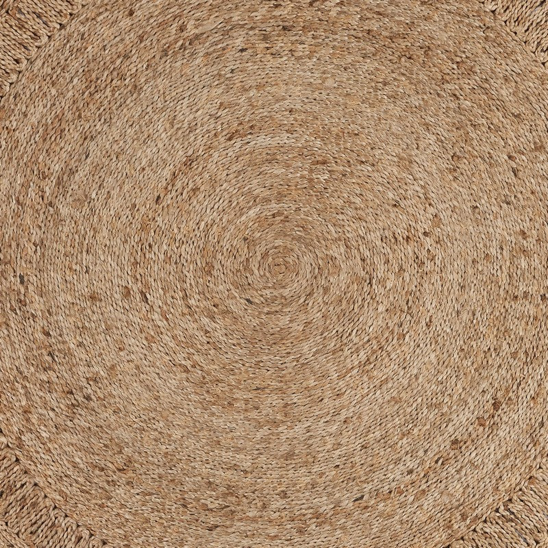 Hand Braided Natural Jute Rug