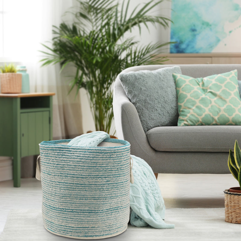 Super Cute Natural Cotton Decorative Basket