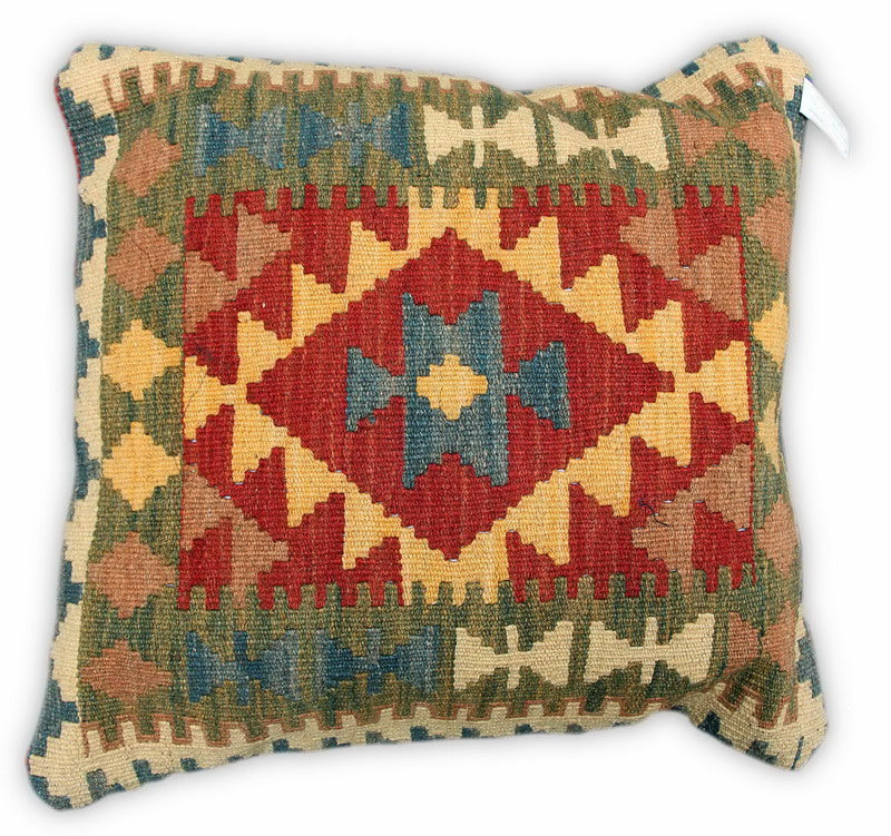 18" x 18" Hand Woven Kilim Pillows