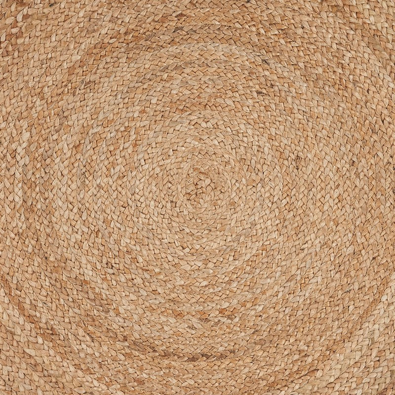 Round Natural Thick Jute Rug