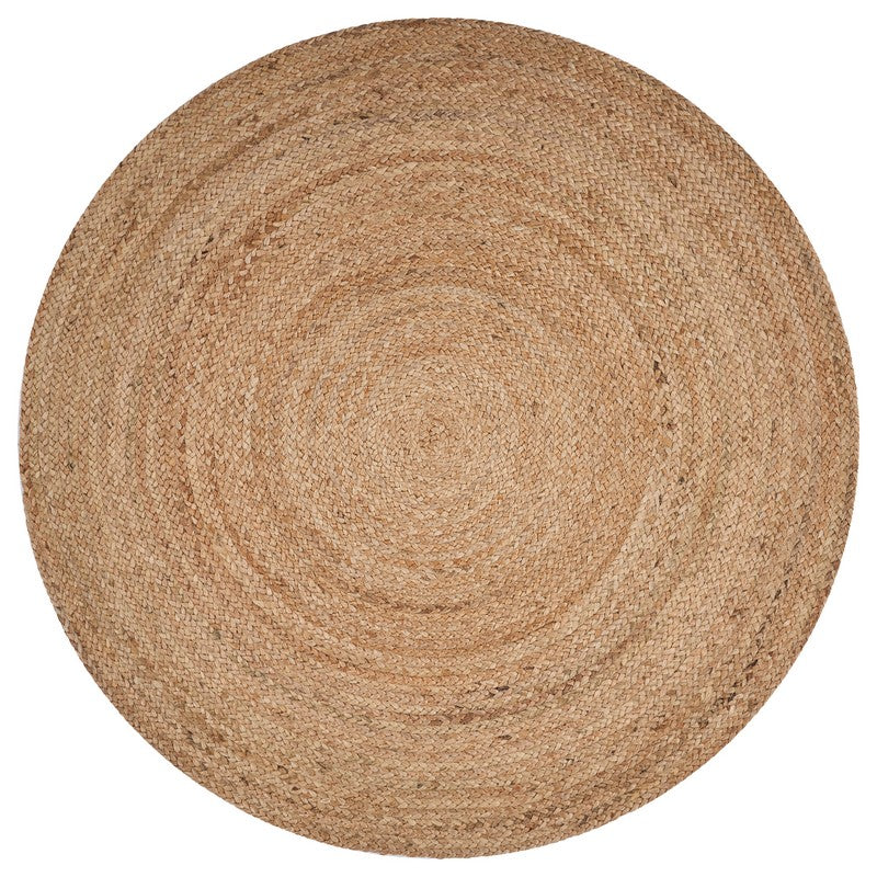 Round Natural Thick Jute Rug