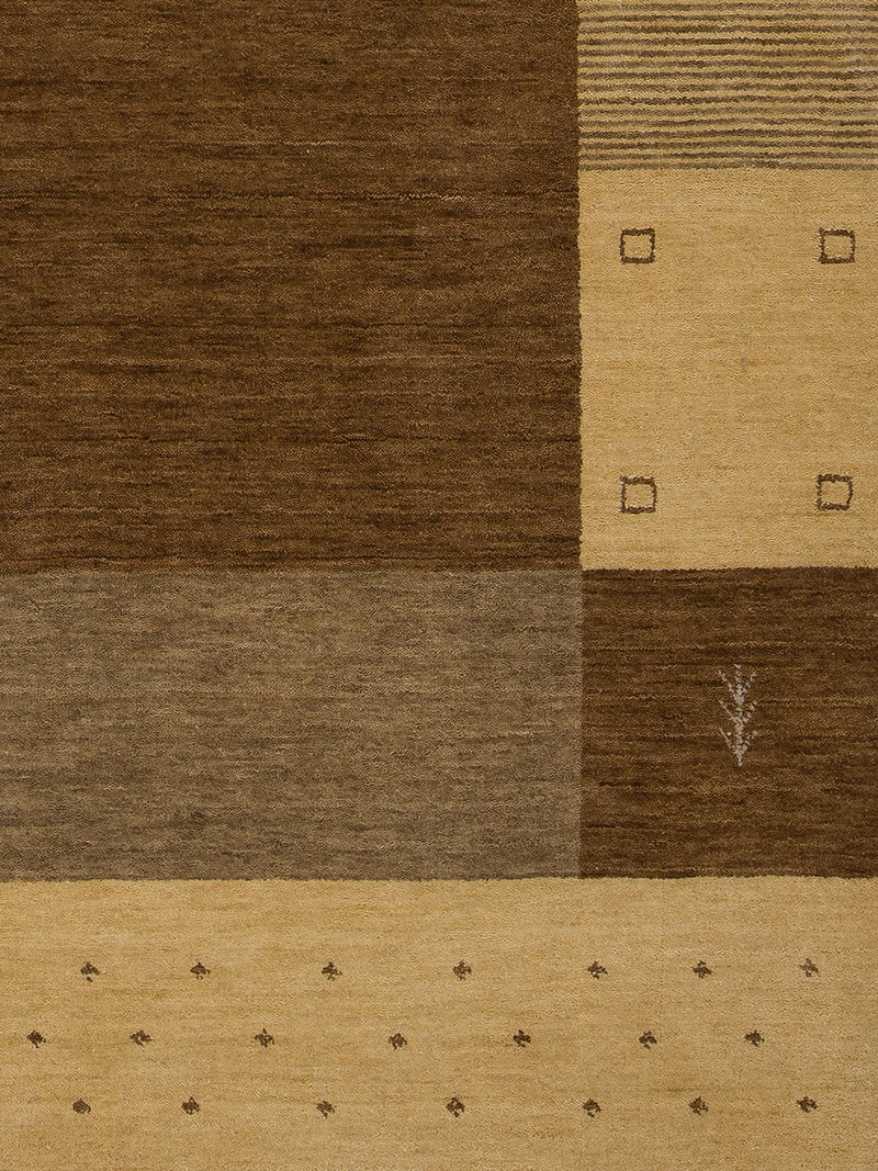 Double Shaded 100% Wool Handloomed Rug