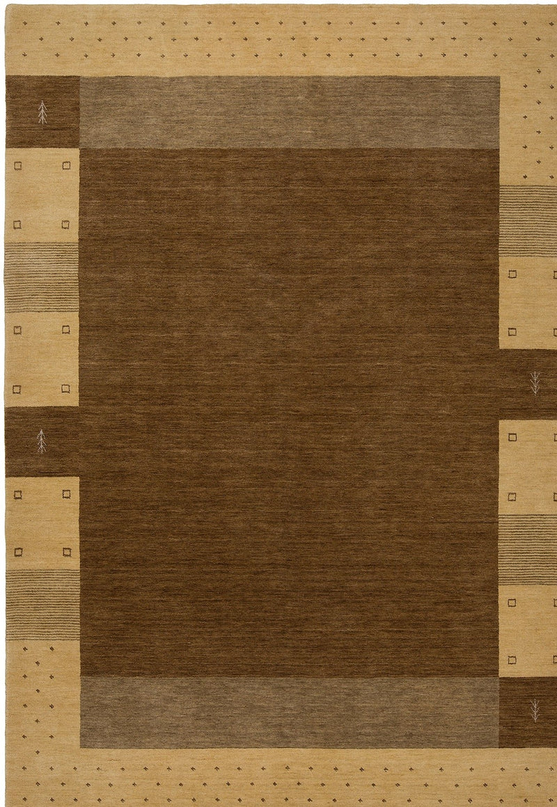 Double Shaded 100% Wool Handloomed Rug